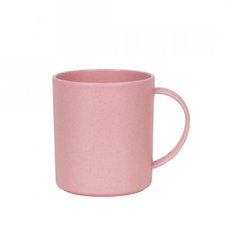 Еко-чашка бамбукова 320 мл, рожева