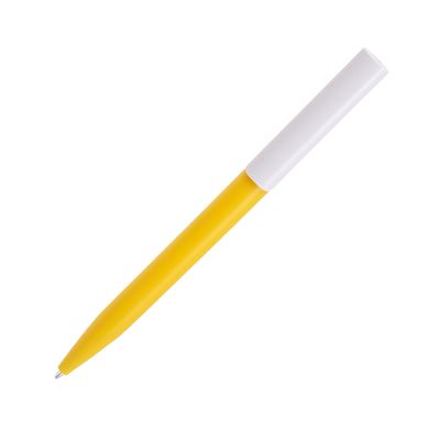 Ручка кулькова, пластикова Clic, ТМ Тотобі, Жовтий