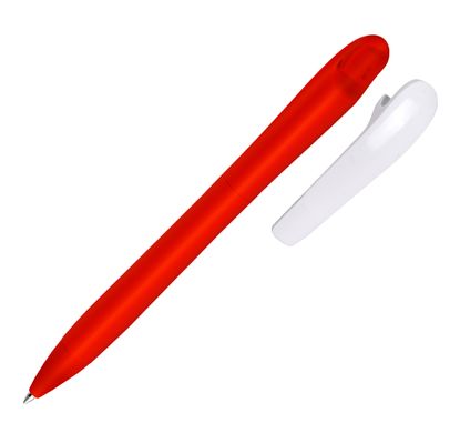Ручка кулькова, пластикова Largo, TM Totobi, Червоний